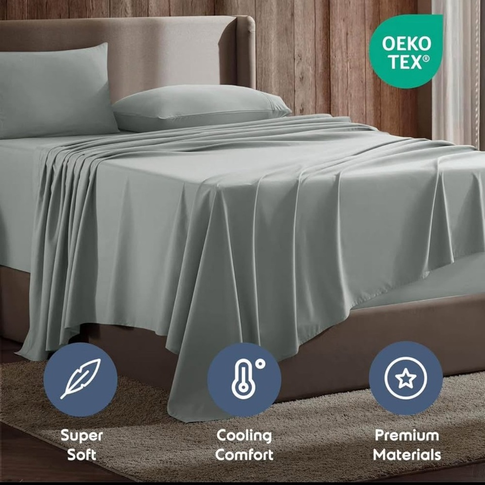 Nestl Full XL Bed Sheet Set * Brand New *